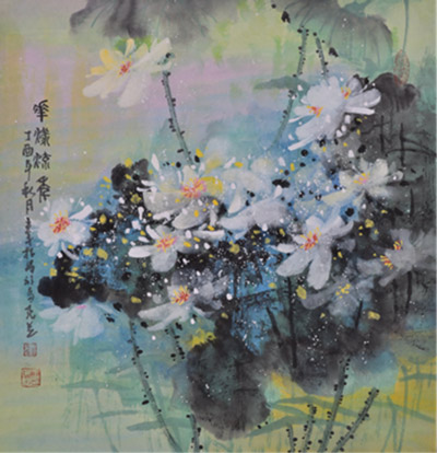 王余根博士经典花鸟画《花漾流年》 王余根博士经典花鸟画《花漾流年》